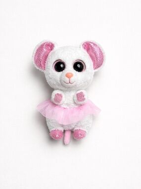 TY Beanie Boo Nina The Ballerina Mouse Plush Used